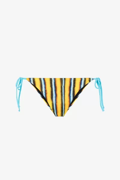 Multicolor Roberto Cavalli Abbigliamento Mare Innovativo Slip Bikini A Strisce Baiadera Donna